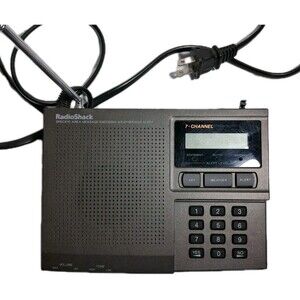 Radio Shack 12-250 7-Channel NOAA Weather Alert Radio - TESTED WORKS